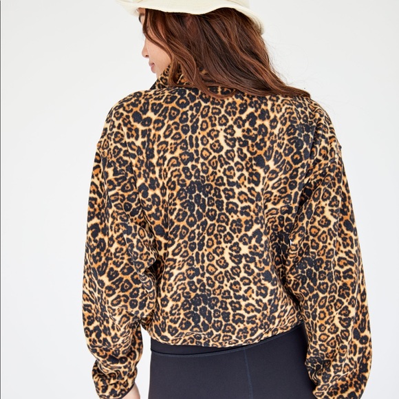 Aritzia TNA Lena Leopard Sweater - Picture 2 of 5